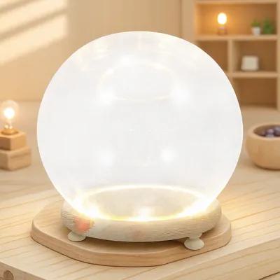 Plastic Dome Clear - Clear Glass Dome Display Case for