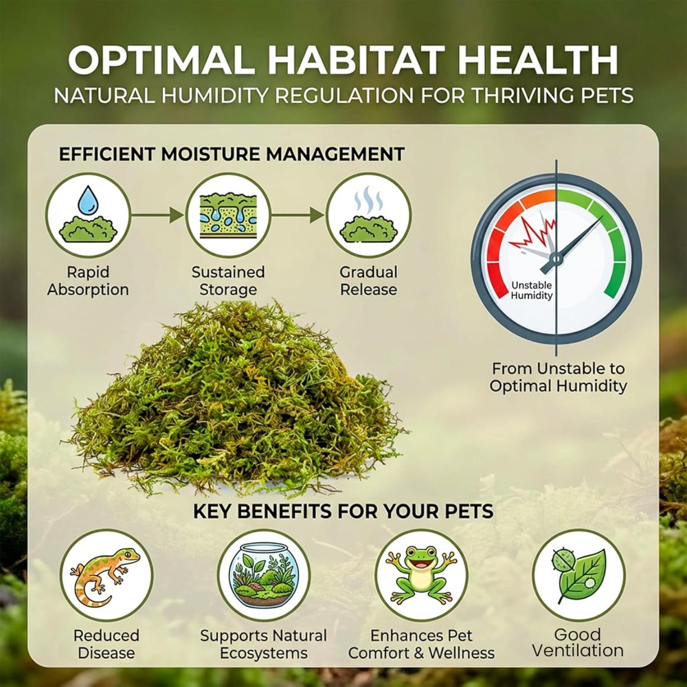 Sphagnum Moss for Reptiles - G – обзор и цена Sphagnum Moss Dry