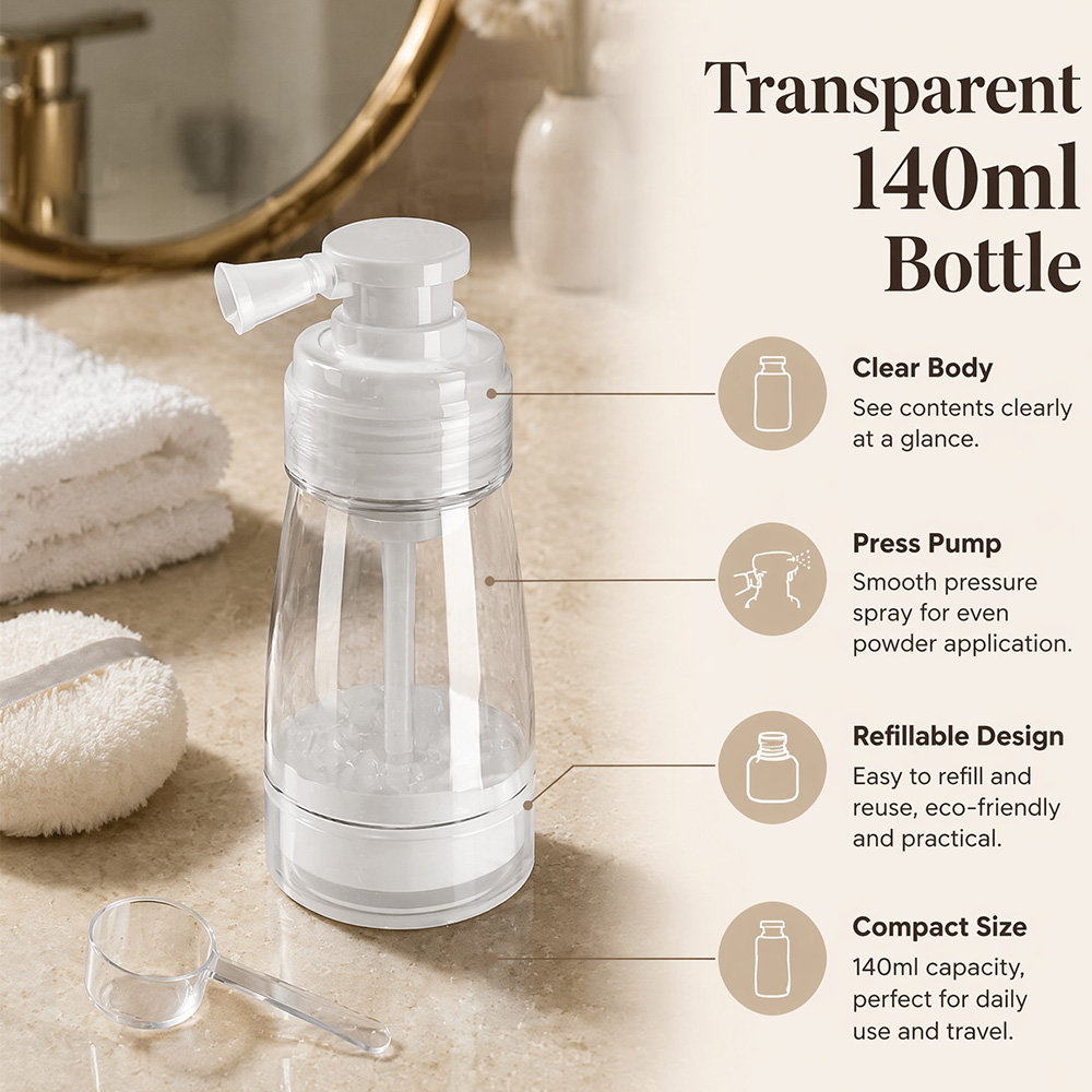 140ml Press-Type Dry Powder Sp – обзор и цена Misting Bottle Fine