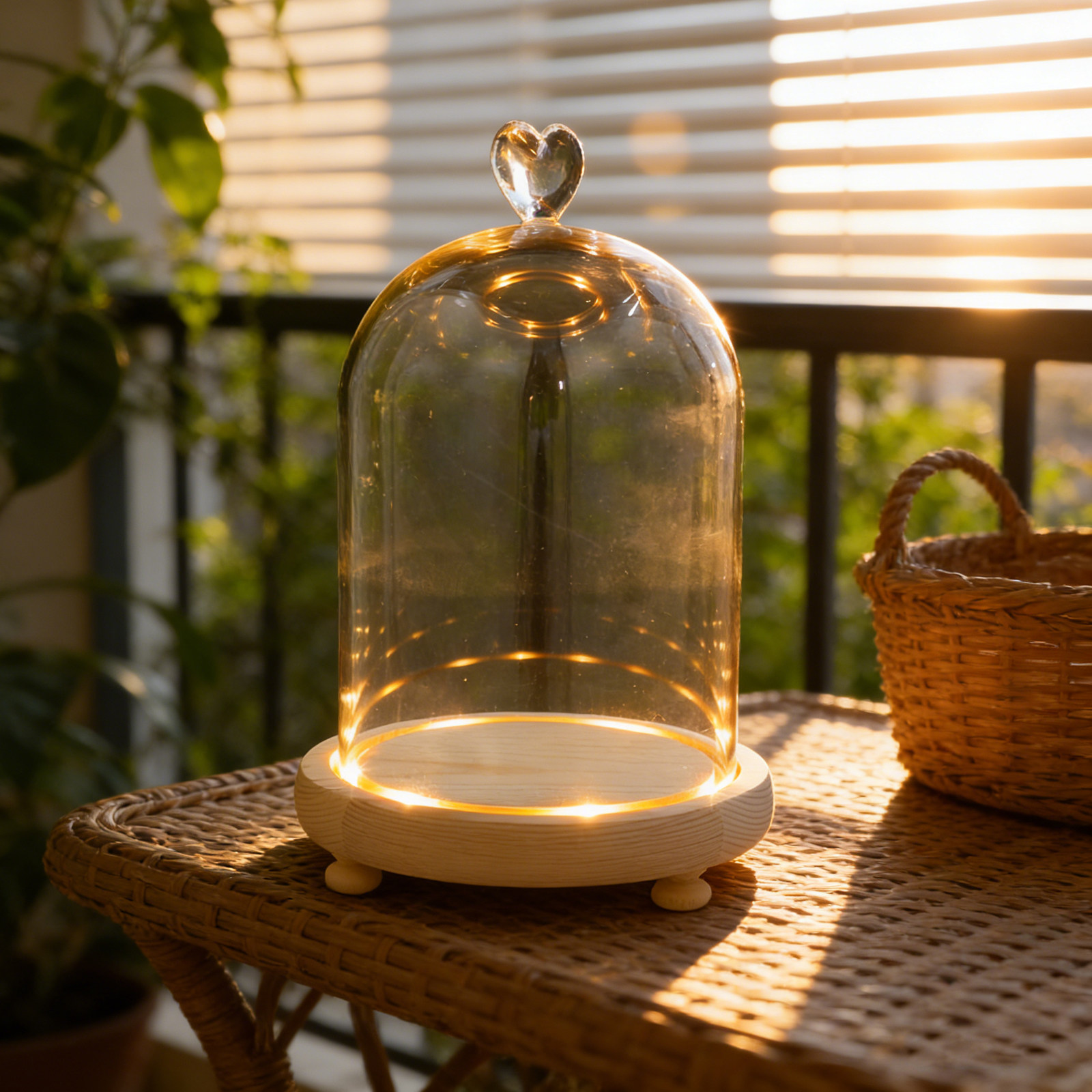 Heart Shaped Glass Dome Cloche – обзор и цена Plastic Dome Clear