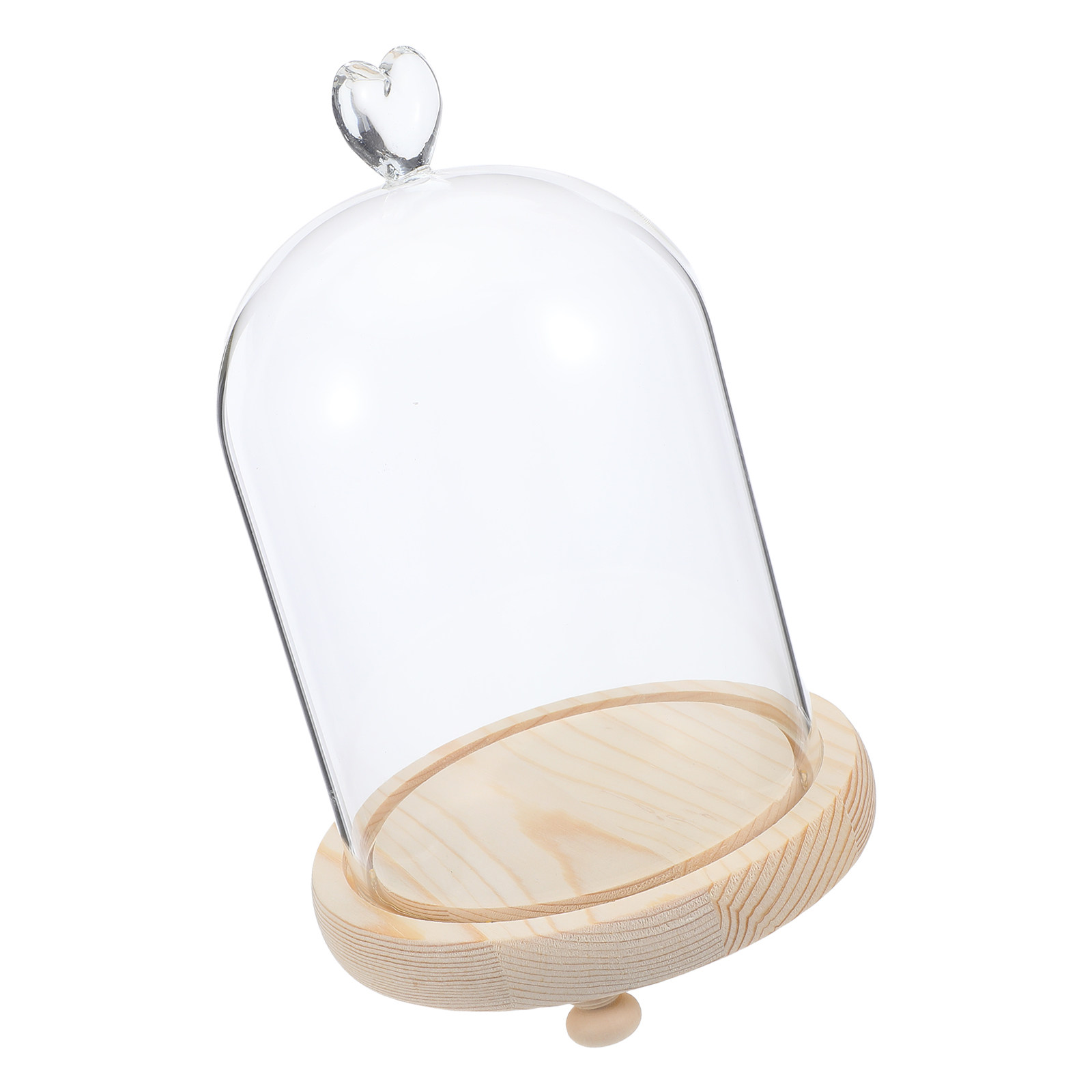Heart Shaped Glass Dome Cloche – обзор и цена Plastic Dome Clear