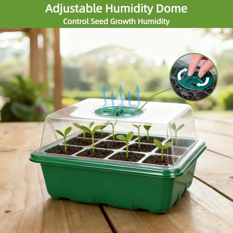 Seed Starter Tray Mini Greenho – обзор и цена Humidity Dome Kit