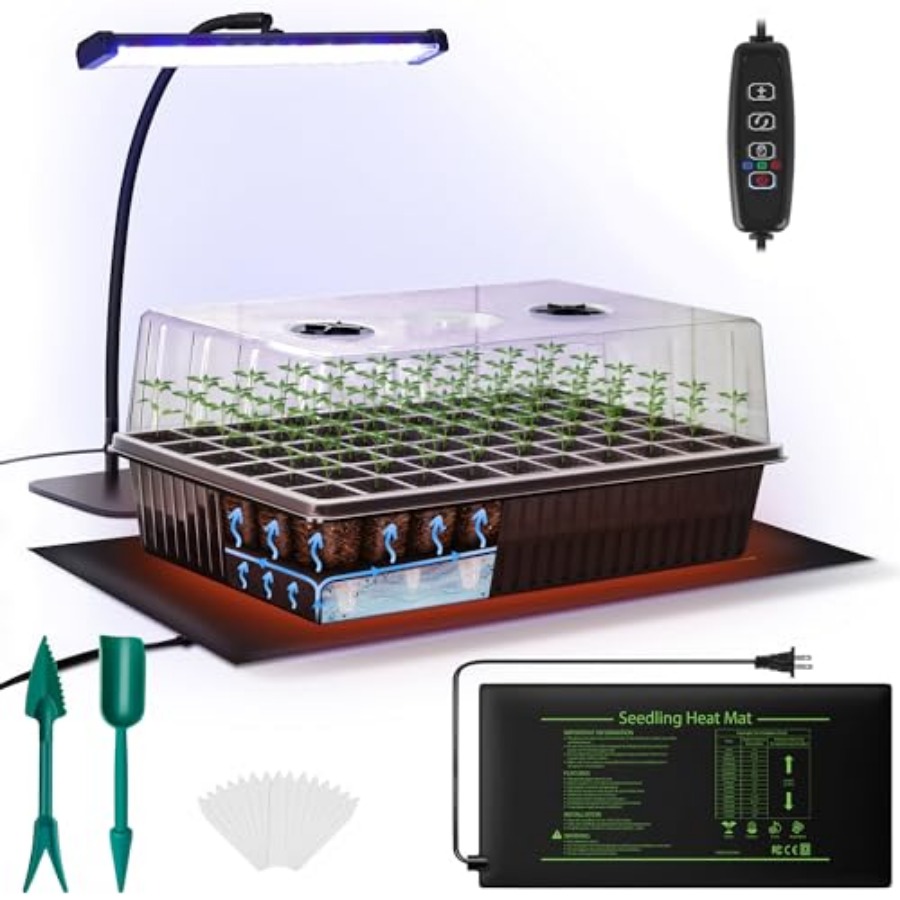 60-Cell Self-Watering Seed Sta – обзор и цена Humidity Dome Kit