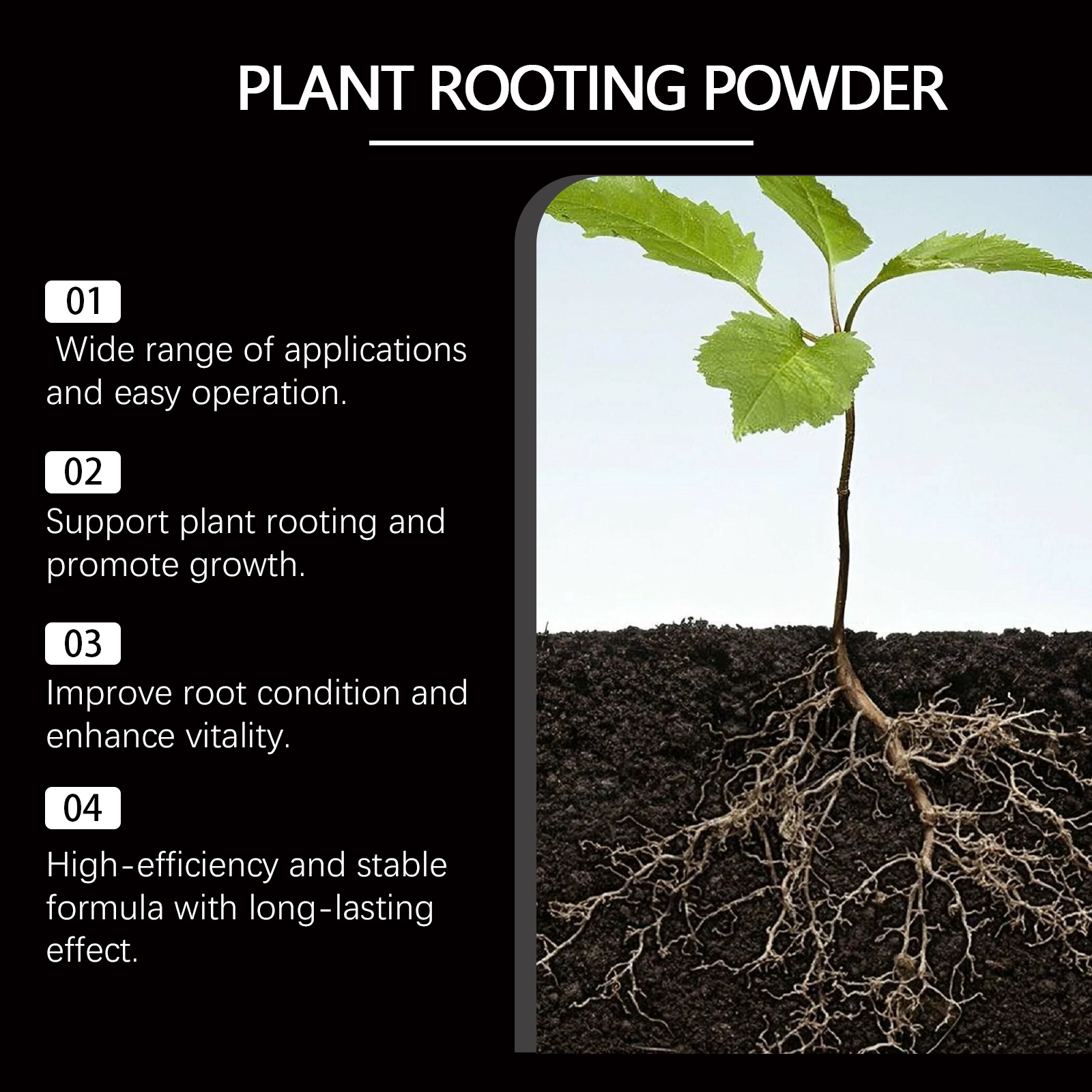 50g Rapid Rooting Powder Plant – обзор и цена Rooting Hormone Powder
