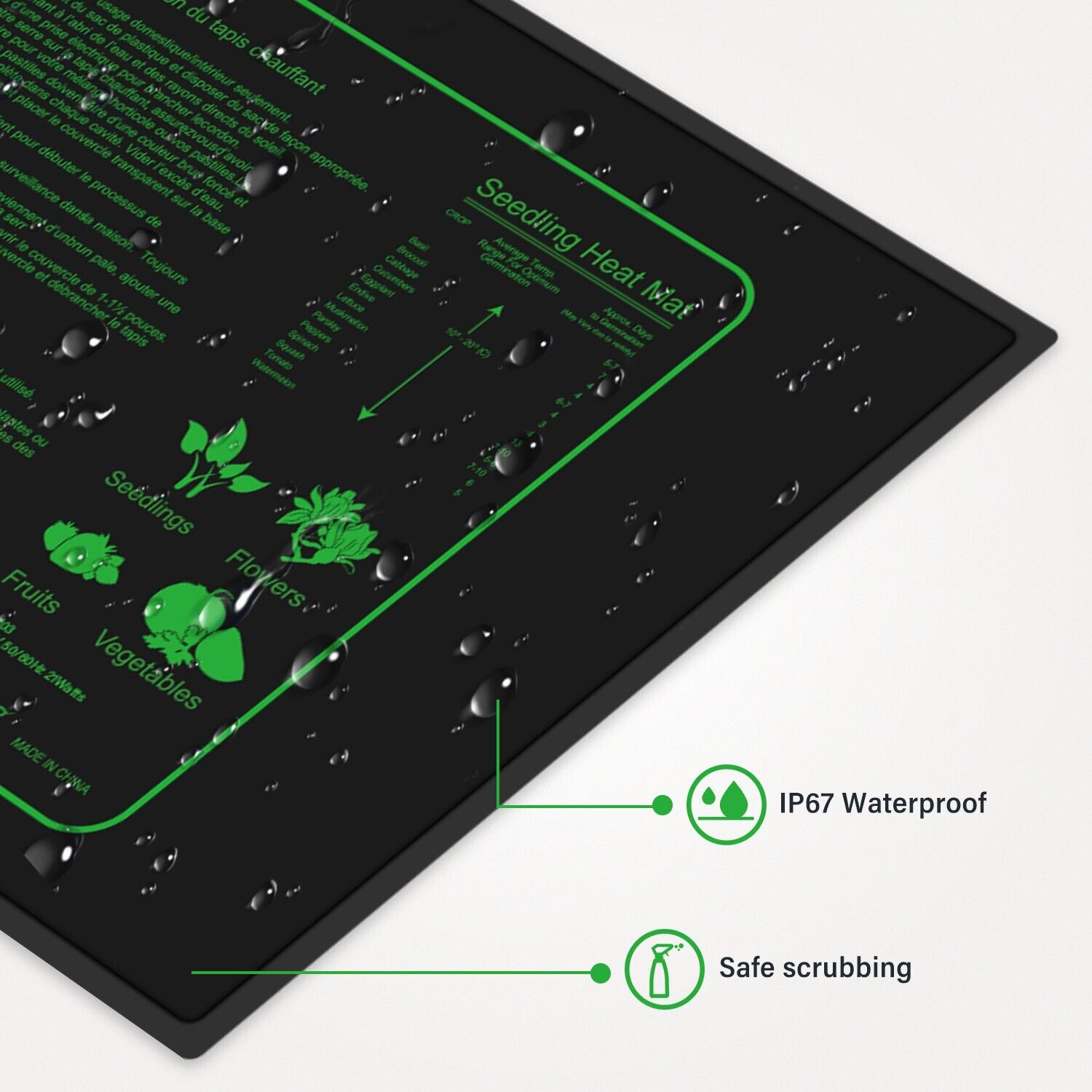 LERWAY 21W Seedling Heating Ma – обзор и цена Heat Mat Seedling