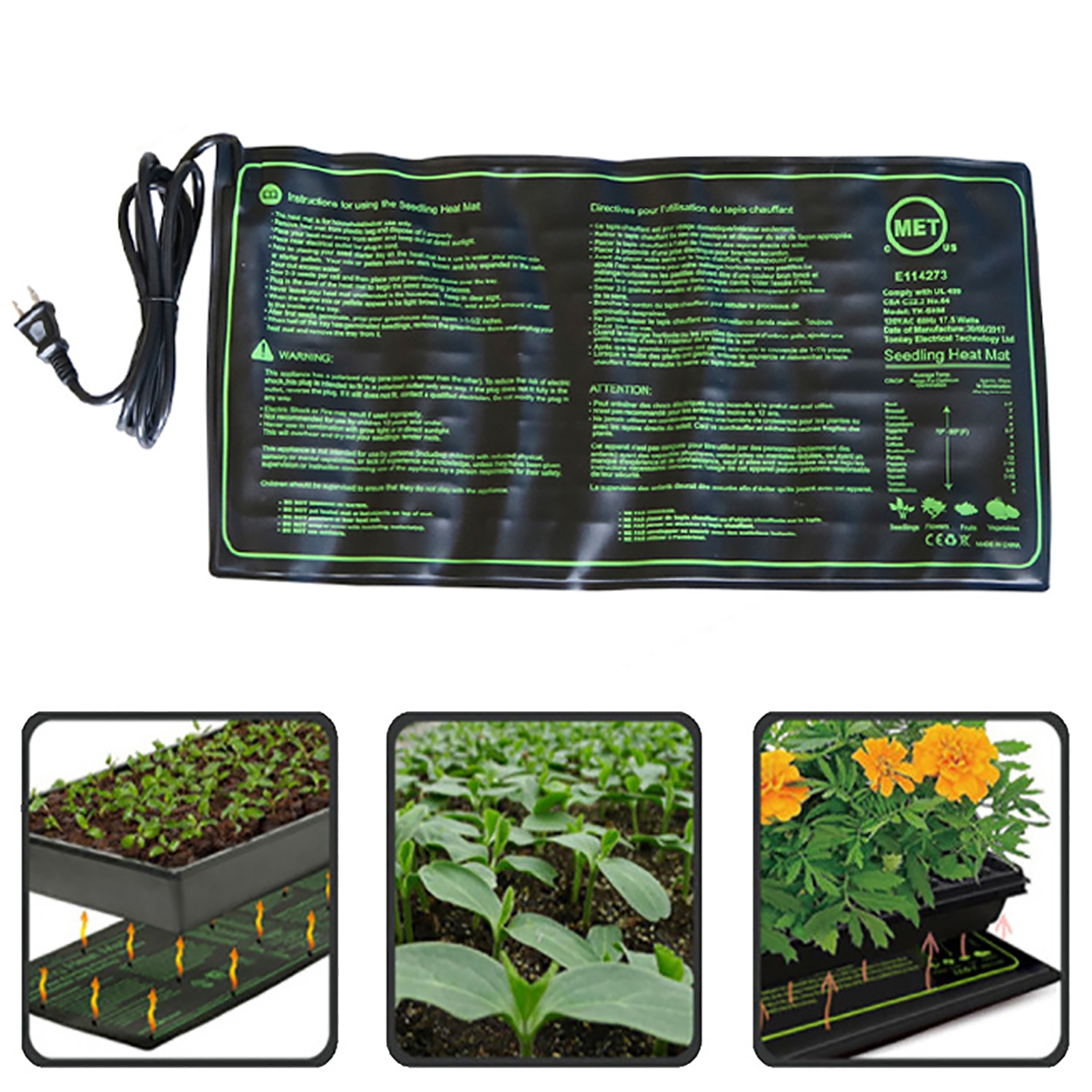110/120/220/230V Seedling Heat – обзор и цена Heat Mat Seedling