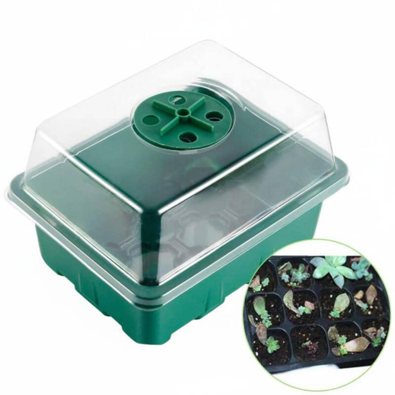 12 Compartment Germination Tra – обзор и цена Humidity Dome Kit