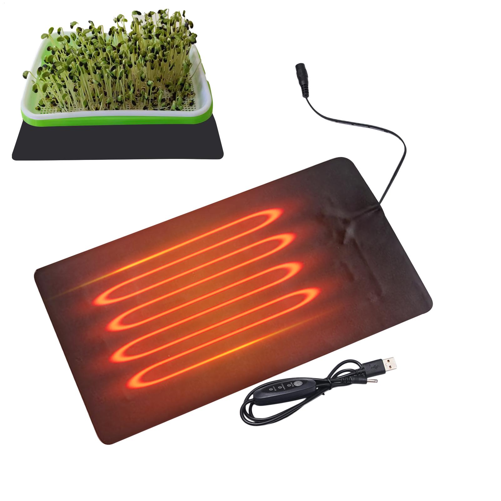 8.5W USB Seedling Heat Mats 3  – обзор и цена Heat Mat Seedling