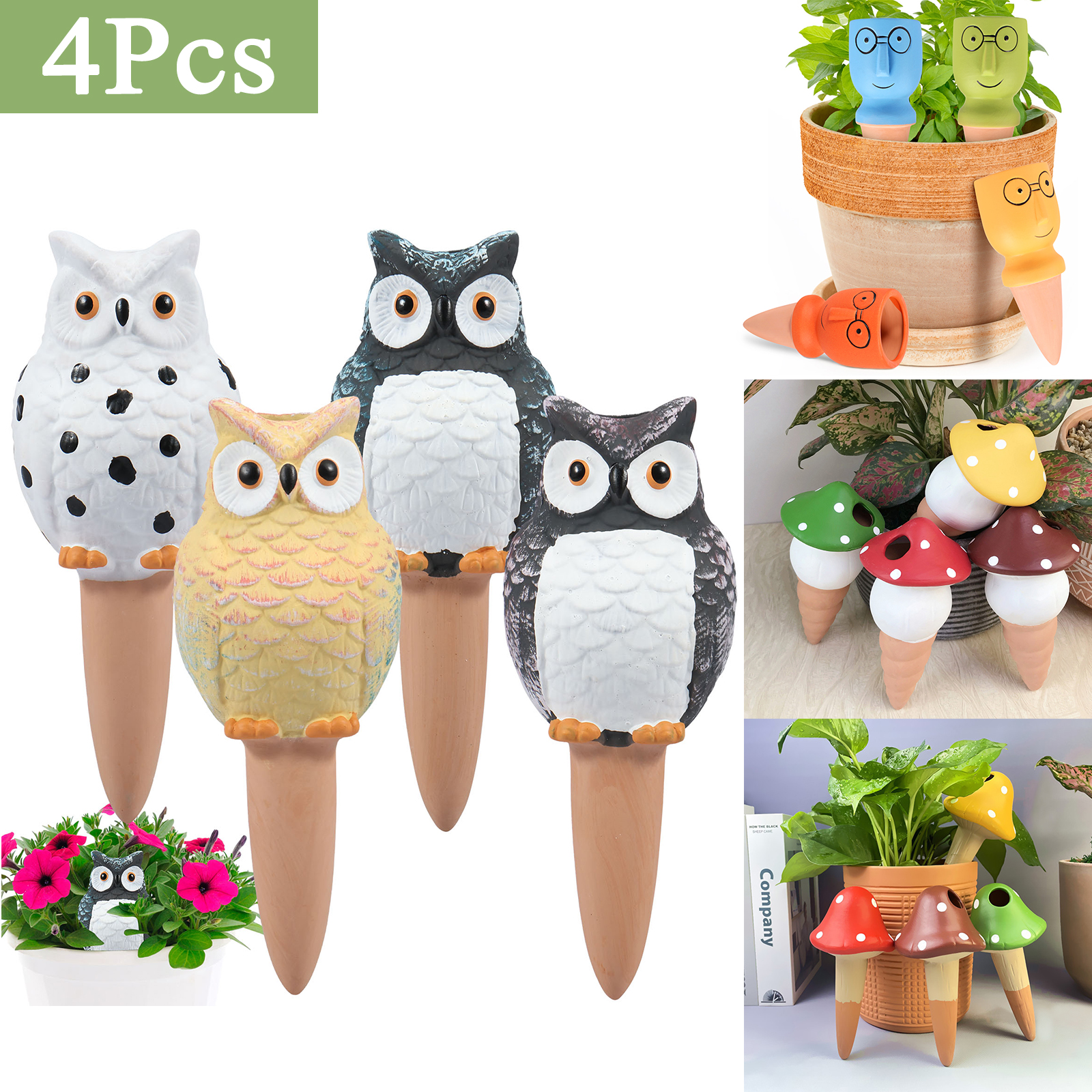 4Pcs Self-Watering Spikes Dive – обзор и цена Self Watering Insert