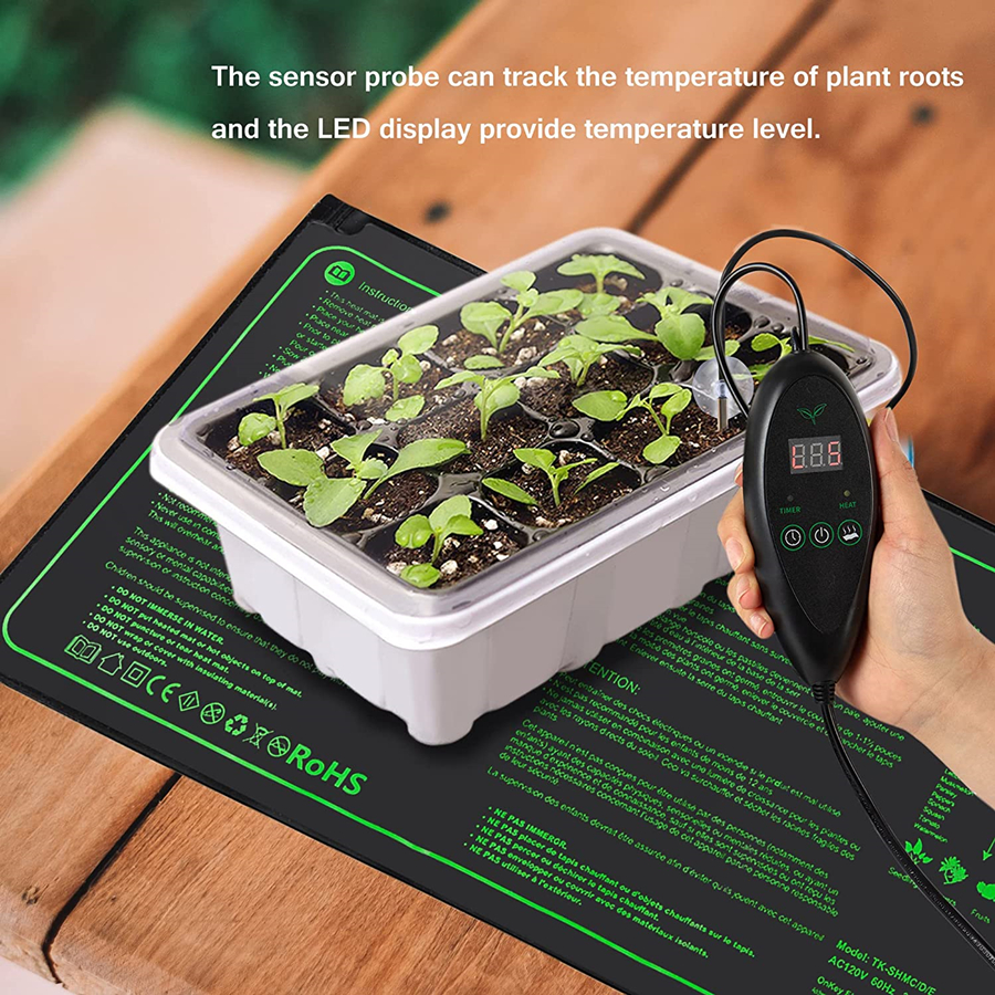 3 Sizes Upgrade Seedling Heat  – обзор и цена Heat Mat Seedling