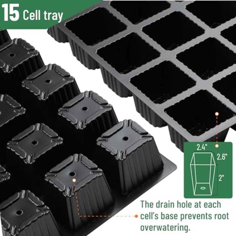 5-Set Seed Starter Tray Kits D – обзор и цена Humidity Dome Kit