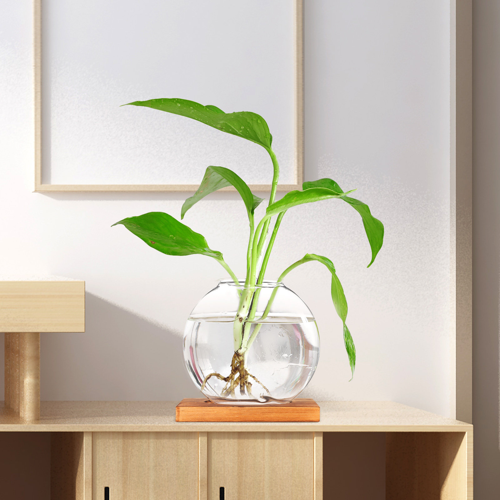 Glass Hydroponic Plant Vase wi – обзор и цена Propagation Station Vase
