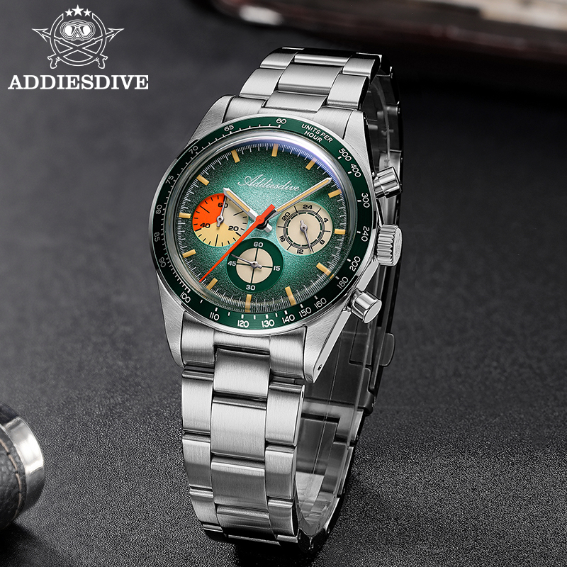 ADDIESDIVE Quartz Watches New  – обзор и цена Plastic Dome Clear