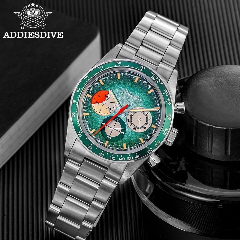 ADDIESDIVE Quartz Watches New  – обзор и цена Plastic Dome Clear