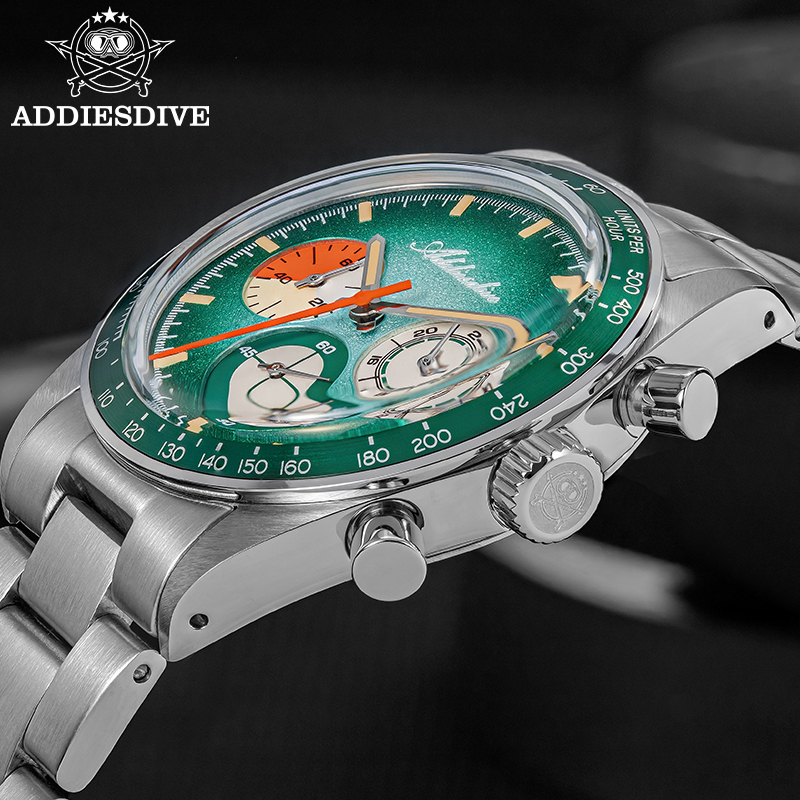 ADDIESDIVE Quartz Watches New  – обзор и цена Plastic Dome Clear
