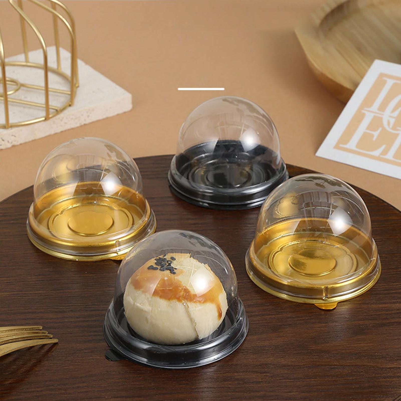 Cupcake Boxes 50pcs Clear Plas – обзор и цена Plastic Dome Clear